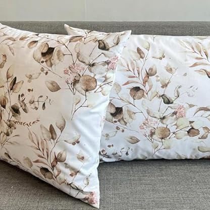 HOUSE ART LIFE Kissenbezug 40x60 cm – 100% Baumwolle, weich & atmungsaktiv, mit Reißverschluss, ideal zum Schlafen, für Bett & Schlafzimmer, pflegeleicht, ohne Füllung | Viele Bunte Muster – Bild 7