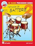  Méthode de Batterie Volume 2 Gert Bomhof  Livre Partition Percussion Débutant Audio Inclus  Exercices Progressifs Technique  Élèves Professeurs Pratique Maison Cours Classe De Haske Percussion