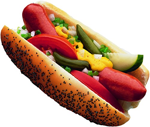 Vienna Beef Vienna® Beef Natural Casing Franks 6 Inch 8:1 10 Lbs. thumb #1