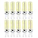 Produktbild LED G9 Silikon Corn Bulb 5730 SMD 80LED Energiesparlampe Dimmbar 5W (Halogen-50W) LED Leuchtmittel für die Hausbeleuchtung AC 220-240V (10 Stück) Bianco freddo