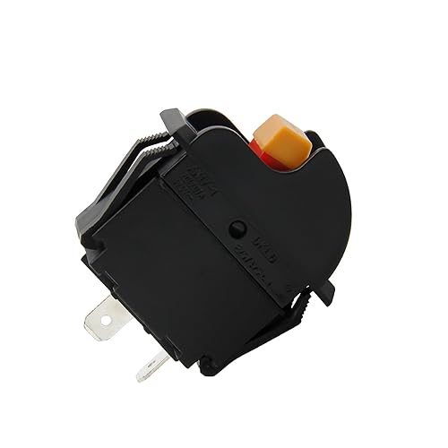 Miniatura 7 de SW7B Interruptor de palanca de encendido y apagado de 2 clavijas para Delta reemplaza Ryobi 46023 DeltaPorter Cable 489105-00 438010170141 para