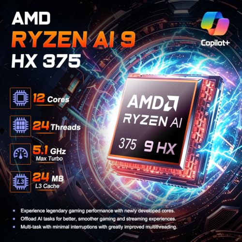 Image of HP Omen Max 16 inch 240Hz Ryzen AI 9 HX 375 & 5080 Gaming Laptop, 64GB + 2TB | WQXGA (2560 * 1600) IPS Display, Omen Tempest Cooling Pro, Per Key RGB, Numeric Keypad, RJ-45, HDMI, Wi-Fi 7, Win 11 Home
