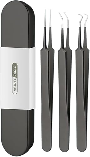 Usiveinborn - Removedor de puntos negros mejorado, pinzas Usiveinborn para puntos negros, pinzas profesionales mejoradas para eliminar puntos