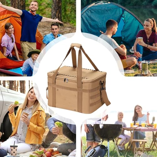 Bolsa de almacenamiento para camping de 36L que soluciona la falta de espacio en maleteros 4