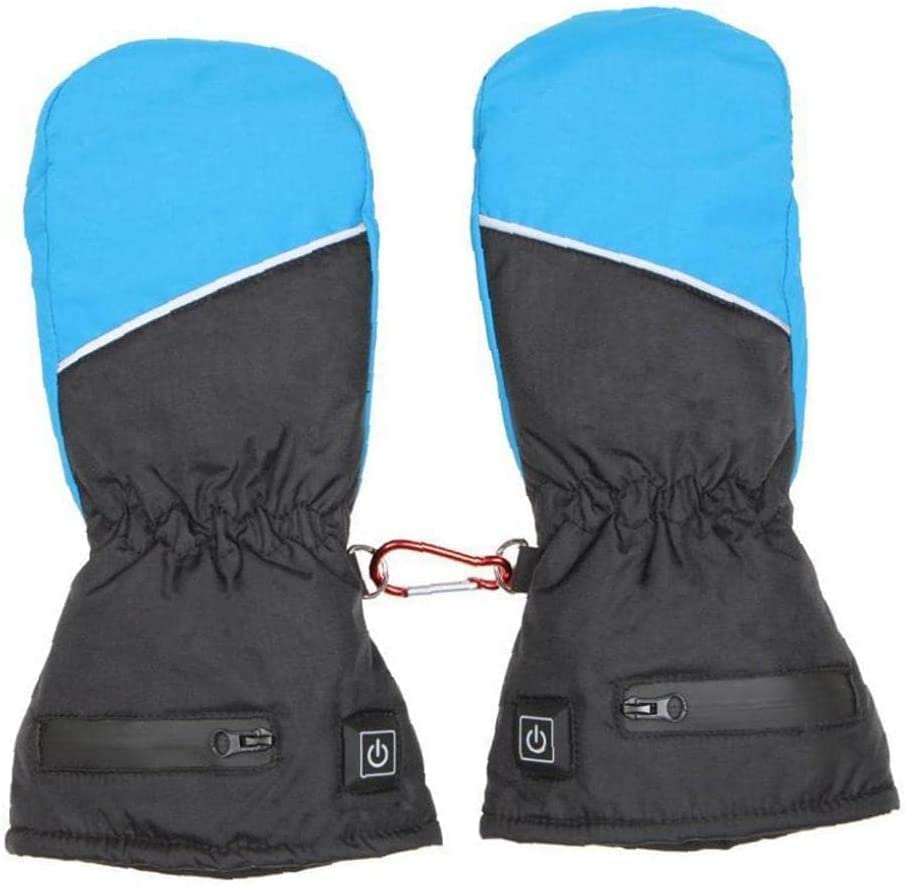 Gants Chauffants Réglables 3 Niveaux pour Moto et Ski Femmes