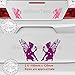 Graphics 'n' Tees - Pegatinas de vinilo para parachoques de coche con diseño de hadas Pixie (2 x 100 mm x 120 mm de alto)