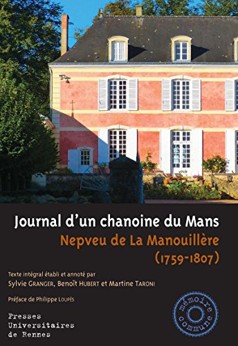 Journal d'un chanoine du Mans: Nepveu de la
