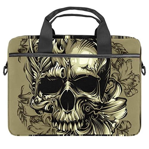 Sacoche ordinateur portable 13-14.5 pouces bleu alpaga et lama