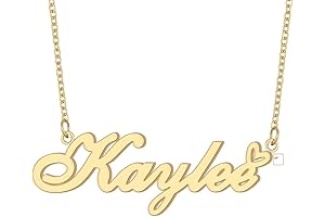 Personalized Kaylee Necklace: Timeless Elegance for Women and Girls
