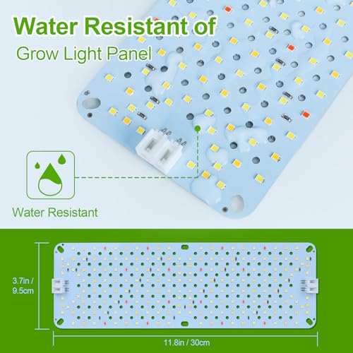 $27 6-Pack Panel Grow Lights for Seed Starting,Veg, Bonsai,Seedling - image 6