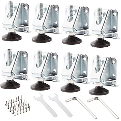 8pcs Heavy Duty Furniture Leveler Kit Cover