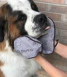 HugeHounds DroolRag Dog Drool Towel (Blue)