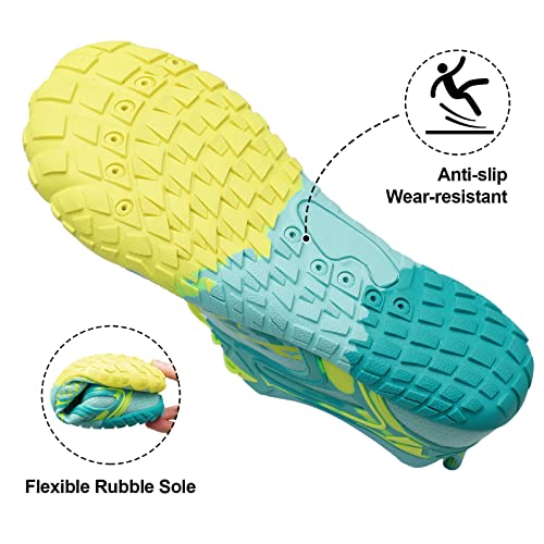 Image of XIHALOOK Athletic Hiking Water Shoes Womens Mens Quick Dry Barefoot for Beach Walking Kayaking Surfing Training