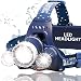 DanForce Headlamp. USB Rechargeable LED Head Lamp. Ultra Bright CREE 1080 Lumen Head Flashlight + Red Light. HeadLamps for Adults, Camping, Outdoors & Hard Hat Work. Zoomable IPX45 Headlight