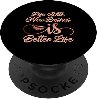 Eyelash Artist Lash Technician Cosmetologist Lash Tech PopSockets Standard PopGrip