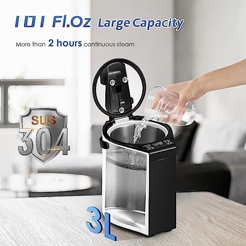 Générateur de vapeur portable 3 L SUS 304 avec télécommande