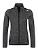 Produktbild CMP Damen Strick Fleece Jacke 39H0546, Ghiaccio-Graffite-Nero, 38