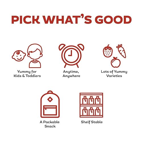 Miniatura 11 de Buddy Fruits Snacks To Go Puré de manzana sin azúcar de mango sin azúcar, bolsa de 3.2 onzas (18 unidades) sin gluten, frutos secos, conservantes