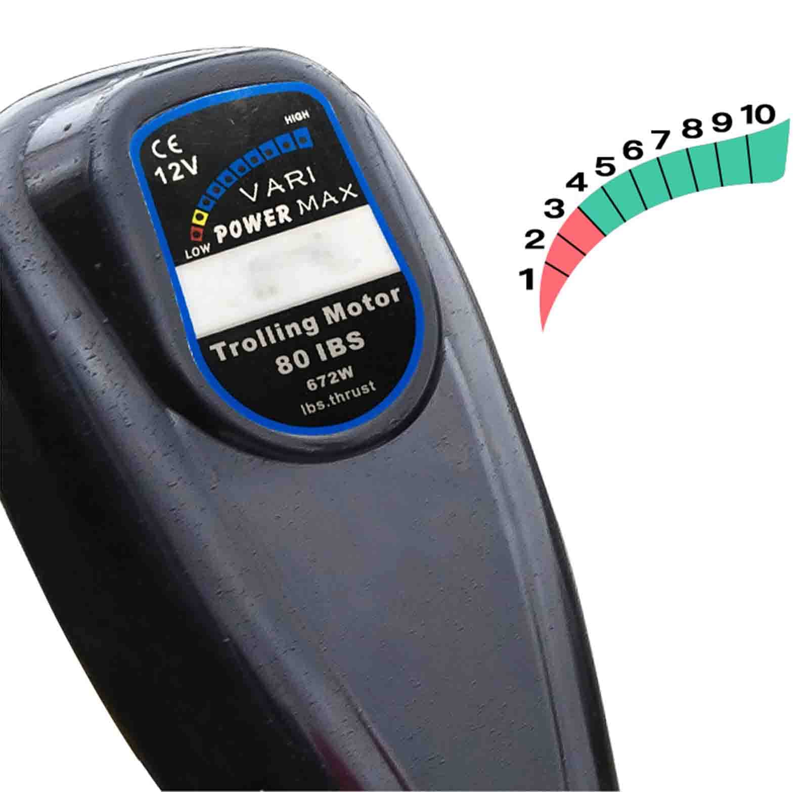 Elektro Bootsmotor 12V 66lbs - Außenbordmotor Für Kleinboote