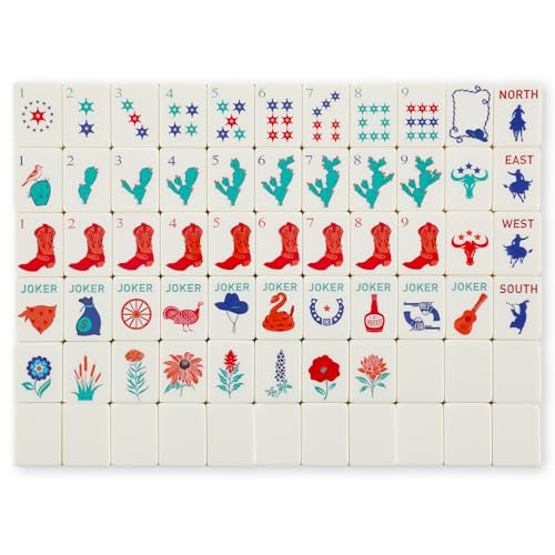 Set de Mahjong americano Texas 160 piezas