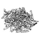 Photo Gallery patikil 100pcs spille da badge, spille di sicurezza da 25mm per bar badge name tag in molti strisce piatte posteriori medie per abiti diy crafts, nero Photo Gallery patikil 100pcs spille da badge, spille di sicurezza da 25mm per bar badge name tag in molti strisce piatte posteriori medie per abiti diy crafts, nero