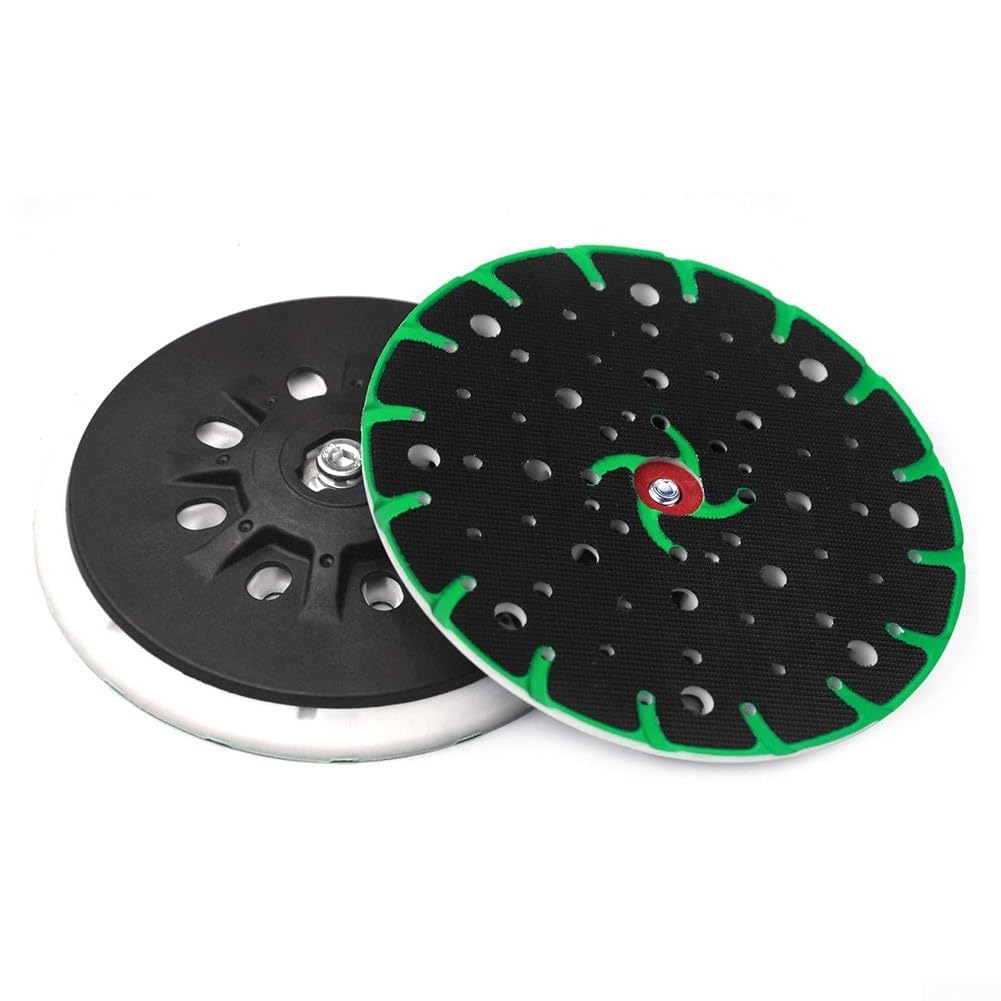 Festool Sanding Pad, 6 Inch 48Hole Backup, Hard Density, M8 Thread, Replace 202458, Efficient Fast Fix Tool Less Pad Change
