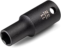 Vista 96 de TEKTON Dado de impacto de 6 puntos de 3/8 pulgadas x 8 mm de profundidad SID13108