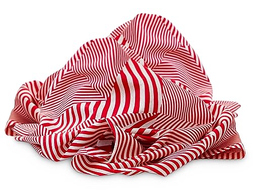 Geschenk-Set mit Furoshiki Sutorippu, 90 x 90 cm, japanische Geschenk-Box und Grußkarte Chiyogami. Schöner Schal, originelle Tasche und kreative Geschenk-Verpackung in einem