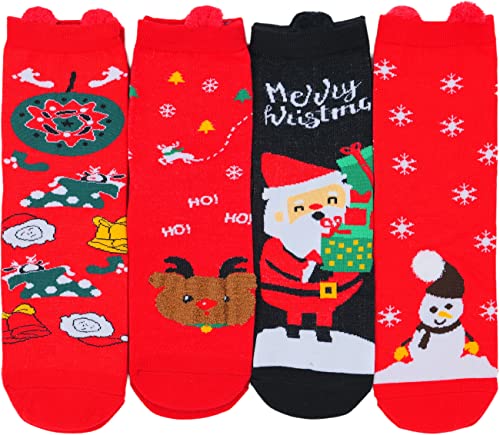 Image of ToBeInStyle Women's Pack of 6 or 12 Fashion Printed Crew Socks