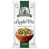 Farmer Jon's Apple Pie Caramel Popcorn, 12oz Individual Bag of Gourmet Popped Popcorn