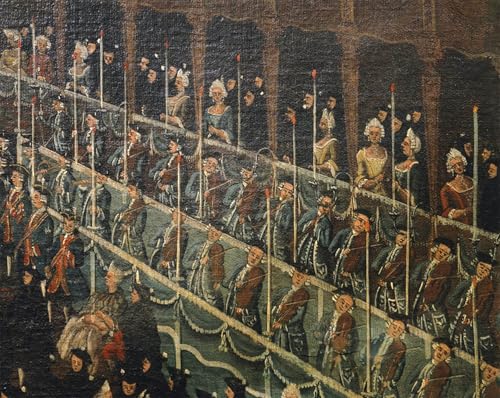 Impression toile posters tableaux Gabriele Bella art de table théâtre 60x90