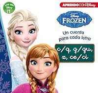 Frozen. Leo con Disney (Nivel 1). Un cuento para cada letra c/q, g/gu, z, ce/ci 8416548854 Book Cover