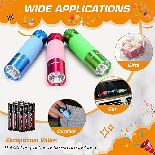 EverBrite 3-Pack Mini Flashlights, Glow in Dark Flashlights by EverBrite - Used condition - Image 5