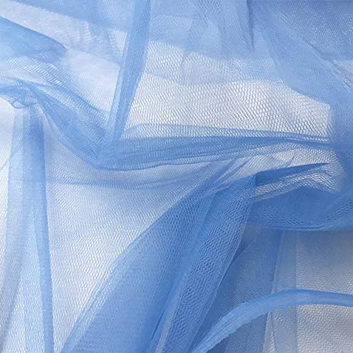 Panini Tessuti, Tejido de tul suave vendido por medio metro, 1 cantidad = 50 cm, 2 cantidades = 100 cm, ropa unisex y accesorios (35 colores a elegir)