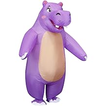 Inflatable Hippo Costume Adult Halloween Inflatable Costumes Funny inflatable Halloween Costumes (5.0ft-6.2ft to wear)
