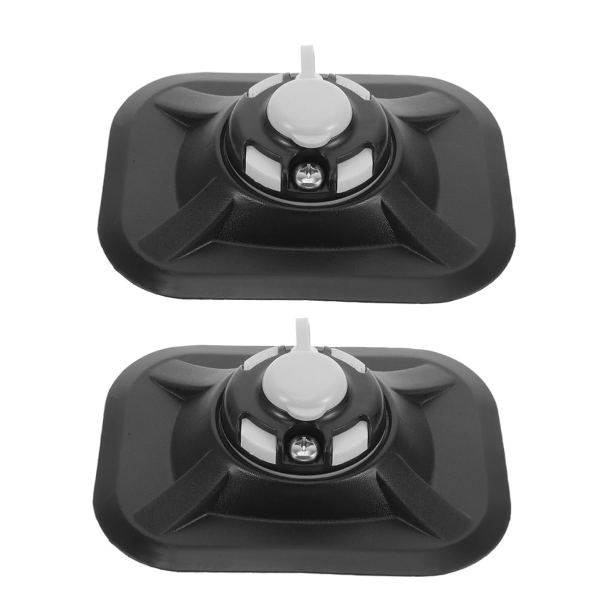 Toyvian 3 Set Per Canna Base Regolabile Per Kayak E Accessorio Professionale Per Facile Installazione E Utilizzo Materiale Resistente E 2 * 3