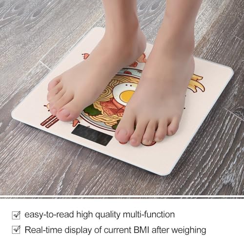Báscula Digital para Baño Delicious Sweet Ramen 400 lb miniatura 5