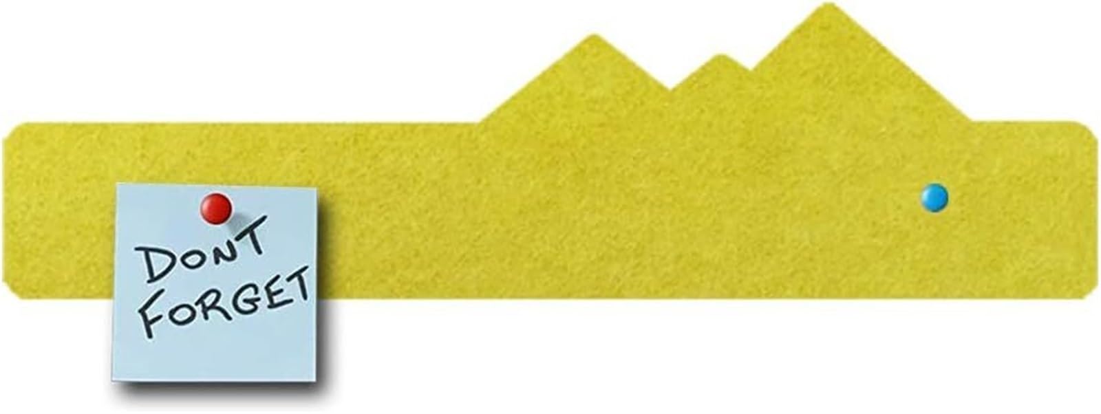Filztafel Wand-Anschlagtafel, Große Filztafelfliesen for die Wand, Pinnwand-Notiztafeln for Home-Office-Küche, Bulletin Board-Wandfliesen for Fotos MemosCoffee(Lemon Yellow)