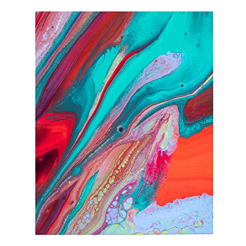 Phoenix Gesso Boards For Painting - 8X10 Inch / 6 Pack - Coarse Surface 3/4 Inch Cradled Wood Panels For Oil & Acrylic Paints, Crafts & Pouring Art #TOP5