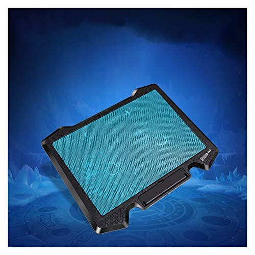 Base para laptop con doble ventilador y 2 puertos USB miniatura 4