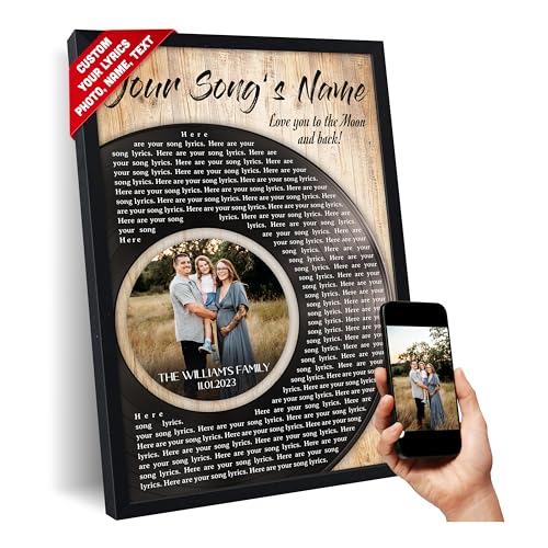 SANTANNA Personalized Daddy Family Prints for Father's Day, Customized Favorite