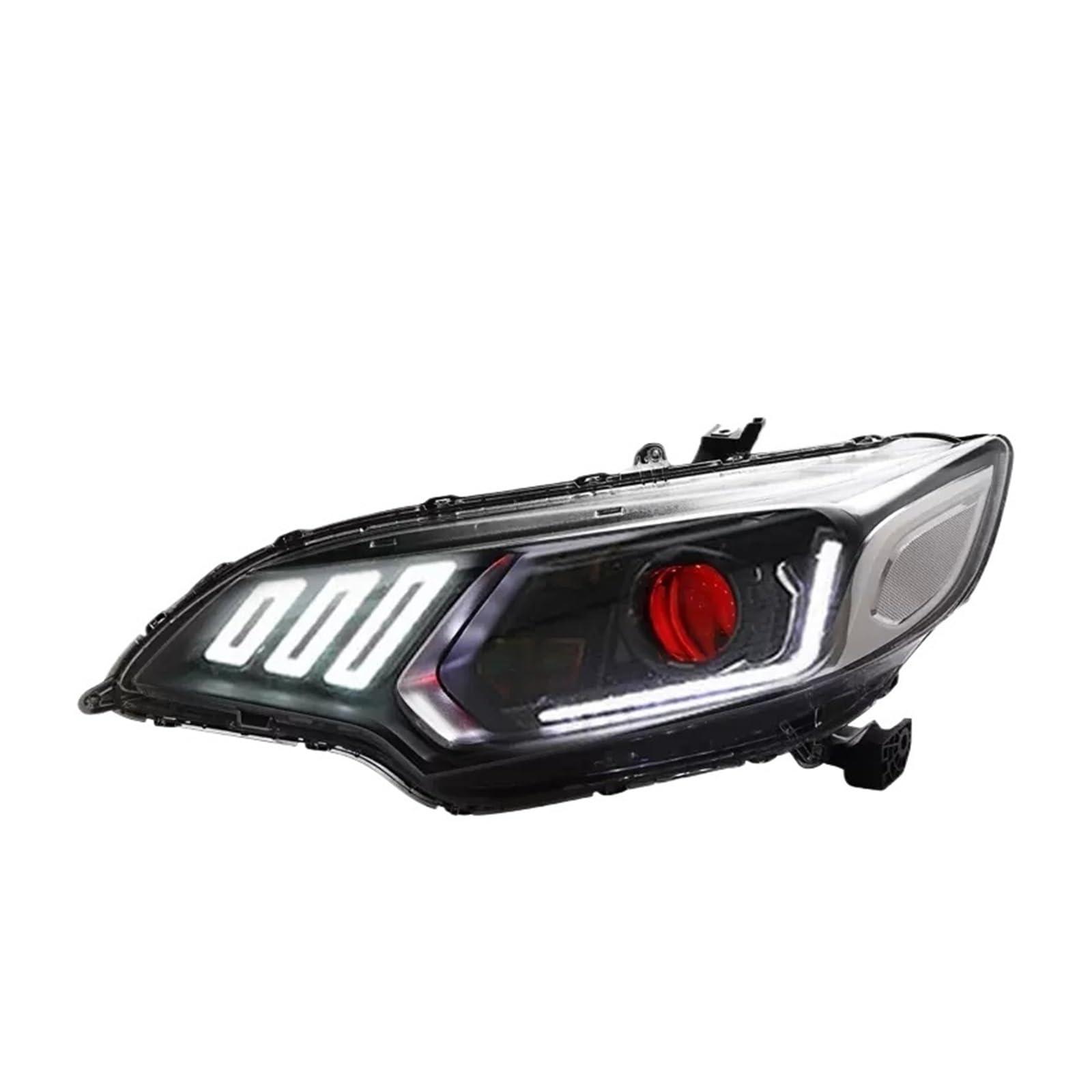 per Honda Fit GK5 2003-20 Gruppo Faro Angel Devil Eye DRL Luci diurne Accessori Auto (05-12 a)