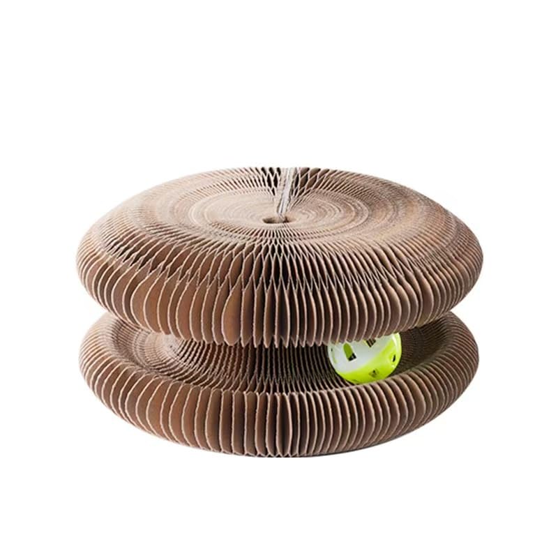 Indoor Foldable Cat Scratching Toy | Magic Organ Interactive Pad ...