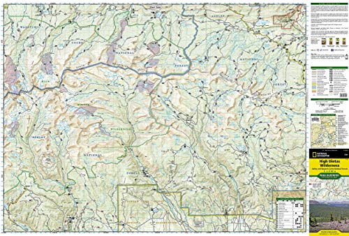 High Uintas Wilderness Map - Image 4