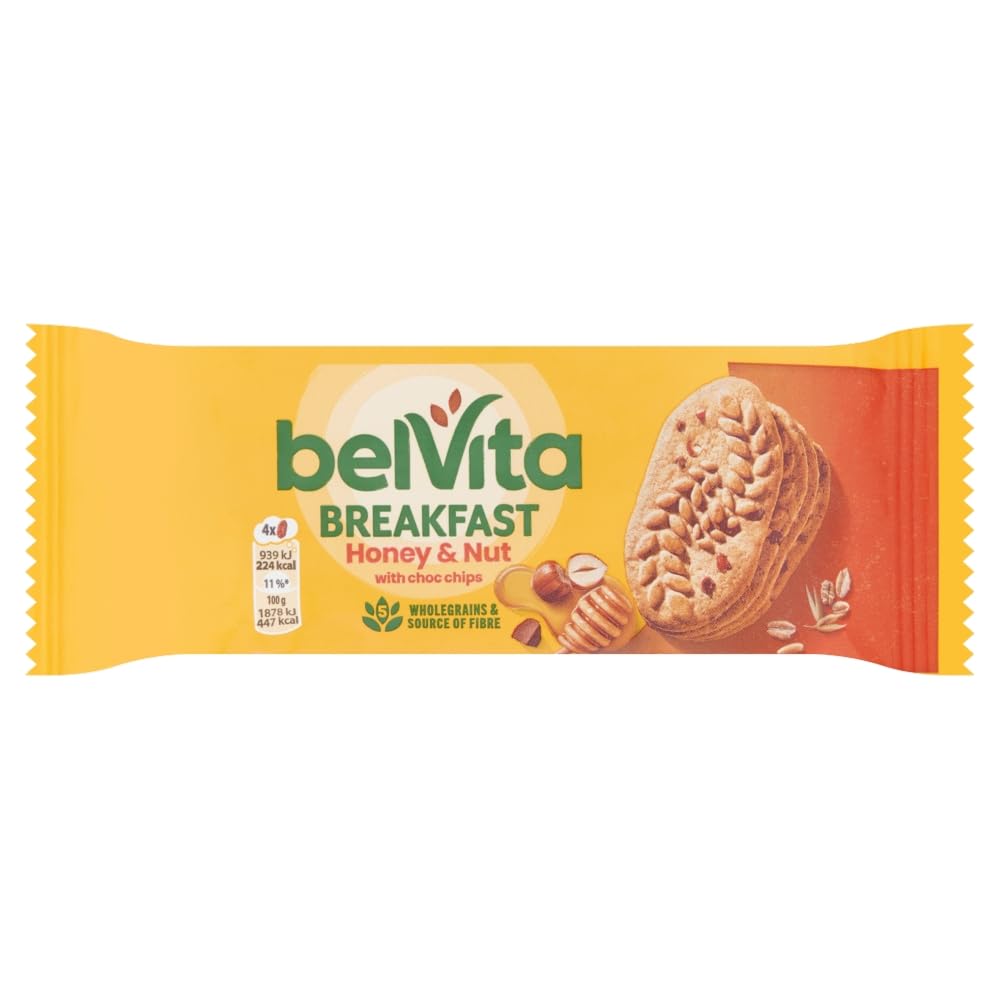 BelvitaBreakfast Biscuits Honey and Nuts, 50g