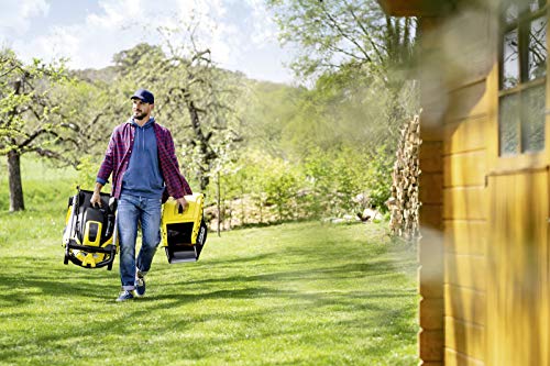 Kärcher LMO 36-46 Battery accu-aangedreven grasmaaier (maaibreedte 46 cm, snijhoogte 20-70 mm, grasopvangbak 55 liter, incl. mulchkit, oppervlakteprestatie per acculading 650 m²) - Afbeelding 3