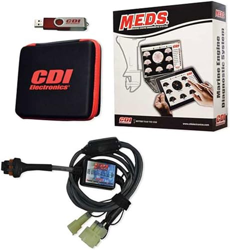 CDI Electronics 531-0119M2 M.E.D.S. - Actualización del sistema de diagnóstico de motor marino - Mercurio (incluyendo G3)