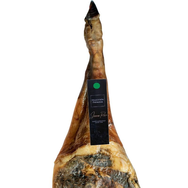 Paleta o Paletilla de Autor Selección Premium Rivera Etiqueta Verde + Cuña de Queso Manchego 200gr (Entre 4,5-5 kgs)