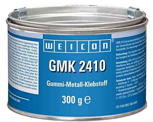 Meine Empfehlung Metall auf Gummi kleben: WEICON Kontaktklebstoff dauerelastisch haftstark