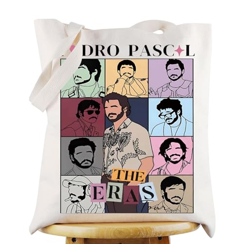 G2TUP Rugged Man Tote Bag Actor TV Show Fans Gifts Protector Actor Tour Reusable Grocery Bag Bearded Man Merch (Tour TG)
